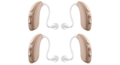 Pair + Backup Pair - 4 Hearing Aids